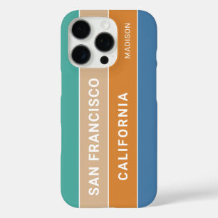 Custom Name San Francisco / YOUR TEXT iPhone 16 Pro Case