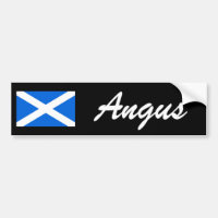 Custom Name Scottish Flag bscnt
