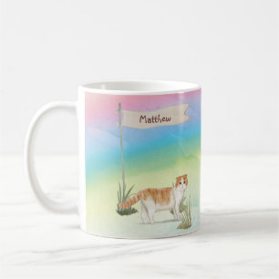 Custom Name Scottish Fold Cat Pet Coffee Mug