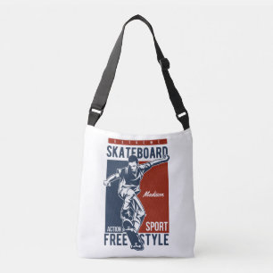 Custom name Skateboarding bags