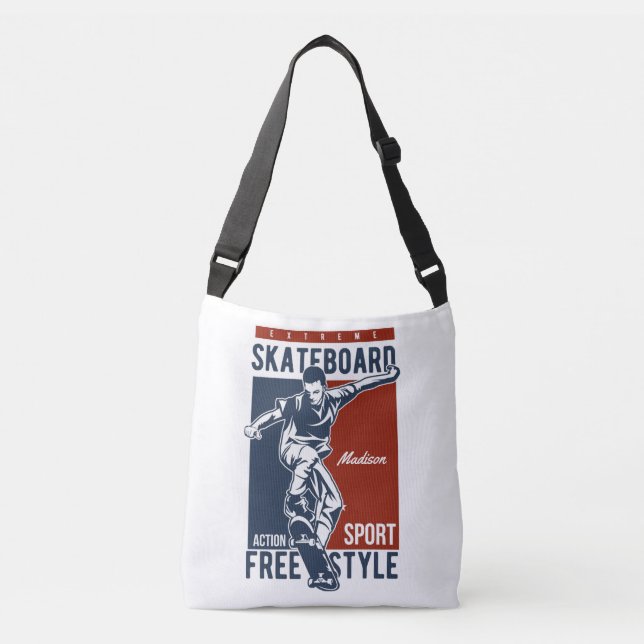 Custom name Skateboarding bags (Front)