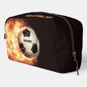 Custom name Soccer Goal Dopp Kit