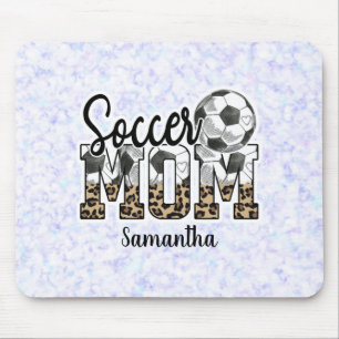 Custom Name Soccer Mum   Mother's Day Mouse Pad