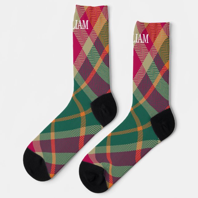 Custom Name Socks (Left)