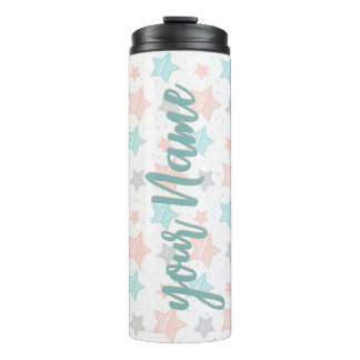 Custom Name Star Tumbler | Cute Star Travel Mug