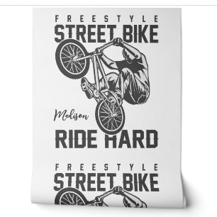 Custom name Street Bike Wallpaper