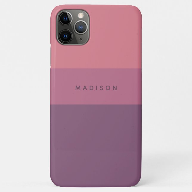 Custom name Striped phone cases (Back)