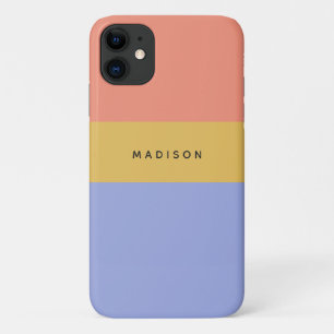 Custom name Striped phone cases