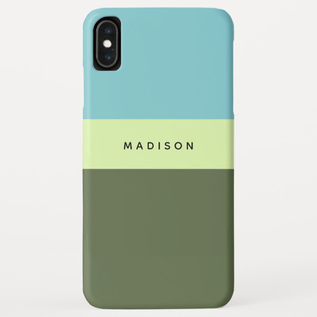 Custom name Striped phone cases (Back)