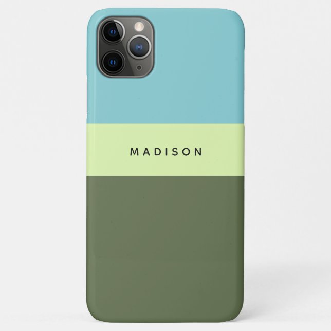Custom name Striped phone cases (Back)