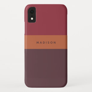 Custom name Striped phone cases