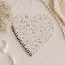 Custom Name Swan Lake Cottagecore Bow Elegant Gift