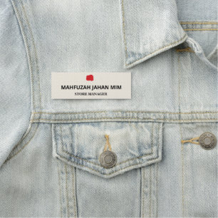 Custom Name Tags & Labels NFC Cards