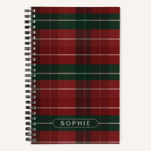 Custom Name Tartan Pattern