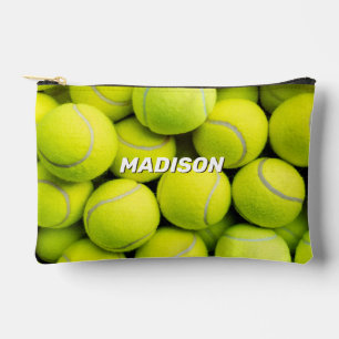 Custom Name Tennis Balls Accessory Pouch