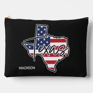 Custom Name Texas Accessory Pouch