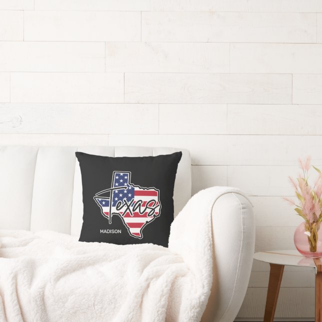 Custom Name Texas Cushion (Couch)