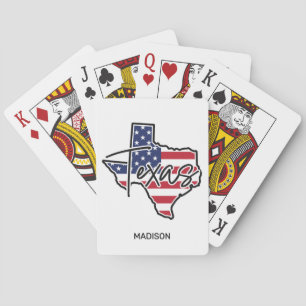 Custom Name Texas Playing Cards