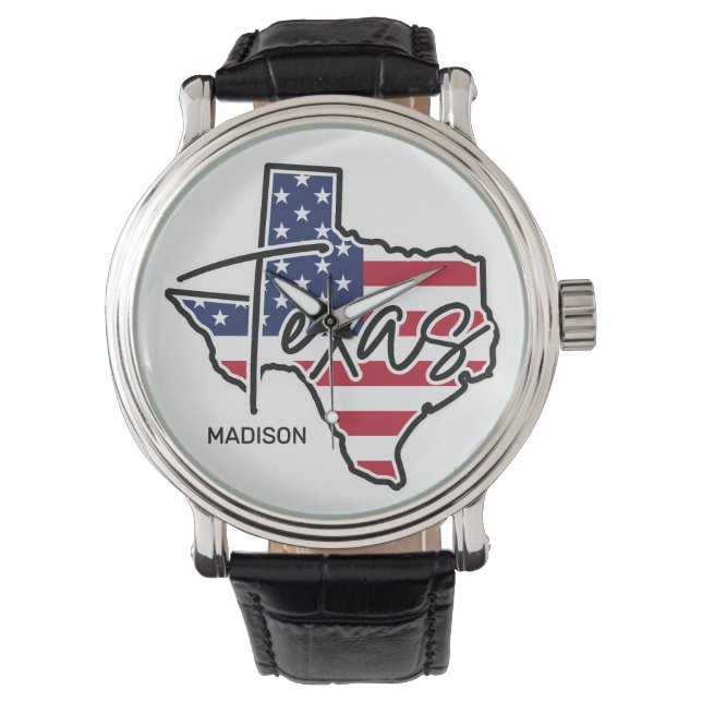Custom Name Texas Watch (Front)