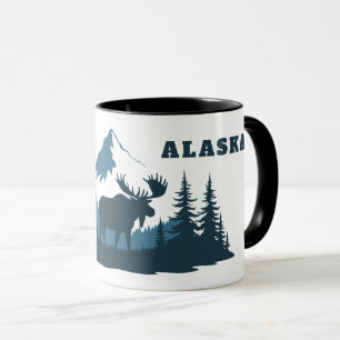 Custom Name & Text ALASKA Mug