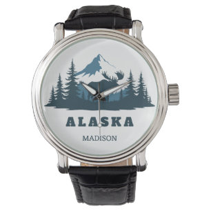 Custom Name & Text ALASKA Watch