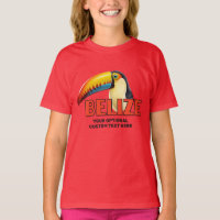 Custom Name & Text BELIZE Toucan