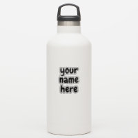 Custom Name Text Bubbly Chewy