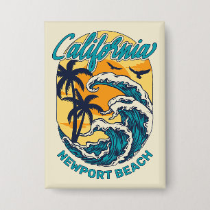 Custom Name / Text California Surfing