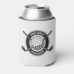 Custom Name & Text Golf Can Cooler