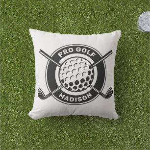 Custom Name & Text Golf Cushion