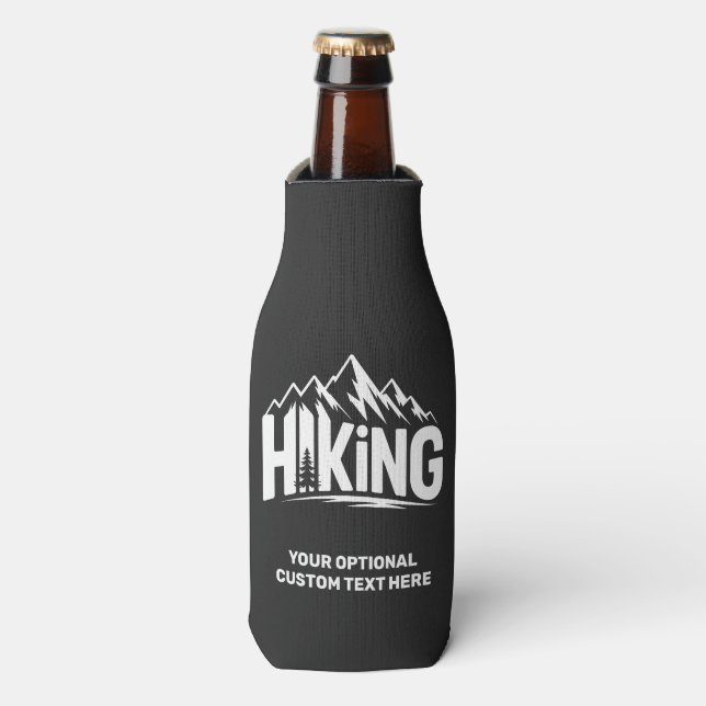 Custom Name & Text Hiking Bottle Cooler (Bottle Front)