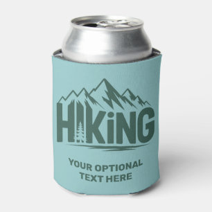 Custom Name & Text Hiking Can Cooler