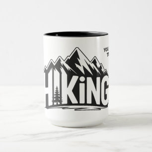 Custom Name & Text Hiking Mug