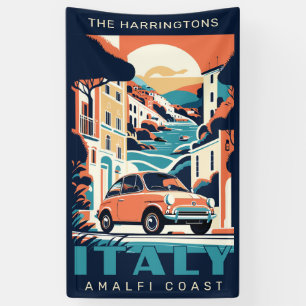 Custom Name & Text Italy Banner