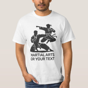 Custom Name & Text Martial Arts T-Shirt