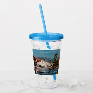 Custom Name & Text Montenegro Acrylic Tumbler