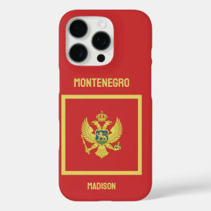 Custom Name & Text Montenegro iPhone 16 Pro Case
