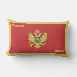 Custom Name & Text Montenegro Lumbar Cushion