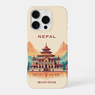 Custom Name & Text Nepal iPhone 16 Pro Case