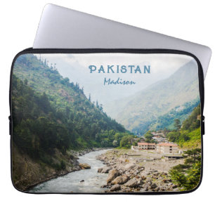 Custom Name & Text Pakistan Laptop Sleeve