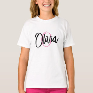 Custom Name Text Personalised T-Shirt