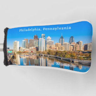 Custom Name & Text Philadelphia Pennsylvania Golf Head Cover
