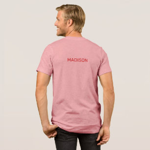 Custom Name & Text Portugal Tri-Blend Shirt