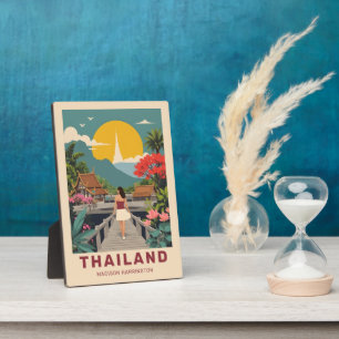 Custom Name / Text Thailand Plaque