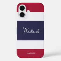 Custom Name Thailand Colours