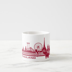 Custom Name Thailand Espresso Cup
