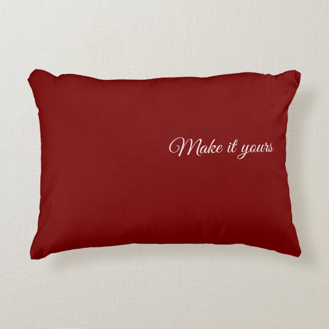 Custom Name Throw Pillow – Geometric Gradient Desi (Front)