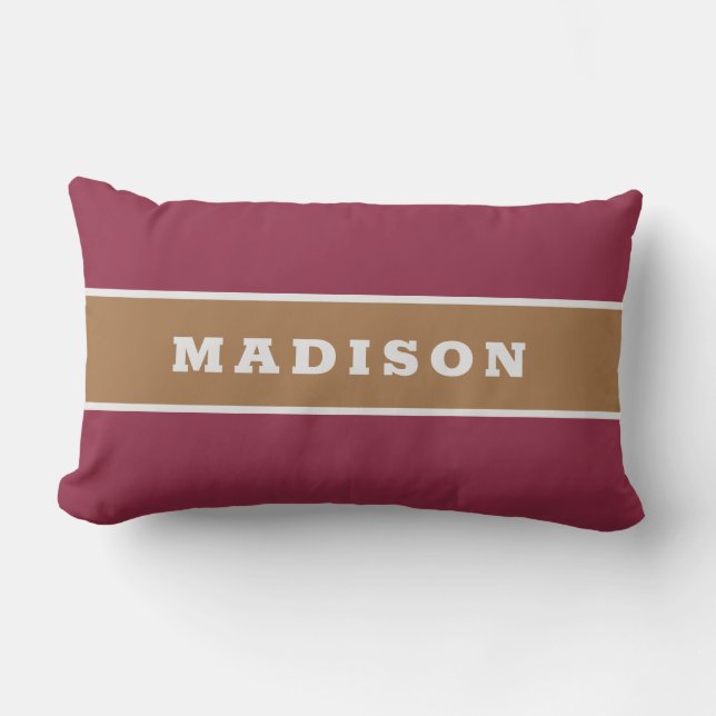 Custom name throw pillows (Front)