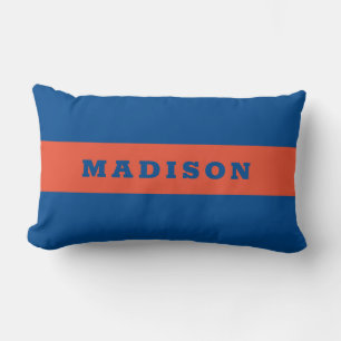 Custom name throw pillows