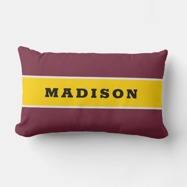 Custom name throw pillows (Front)